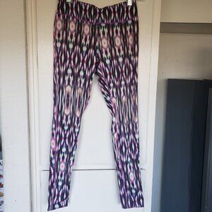 Hot Kiss Multicolor Leggings Size L
